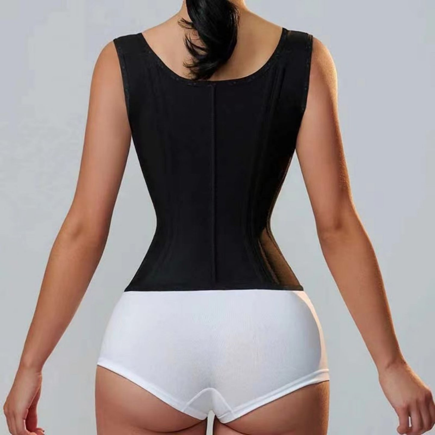 Zip & Breasted Body Shaper Tank Top
