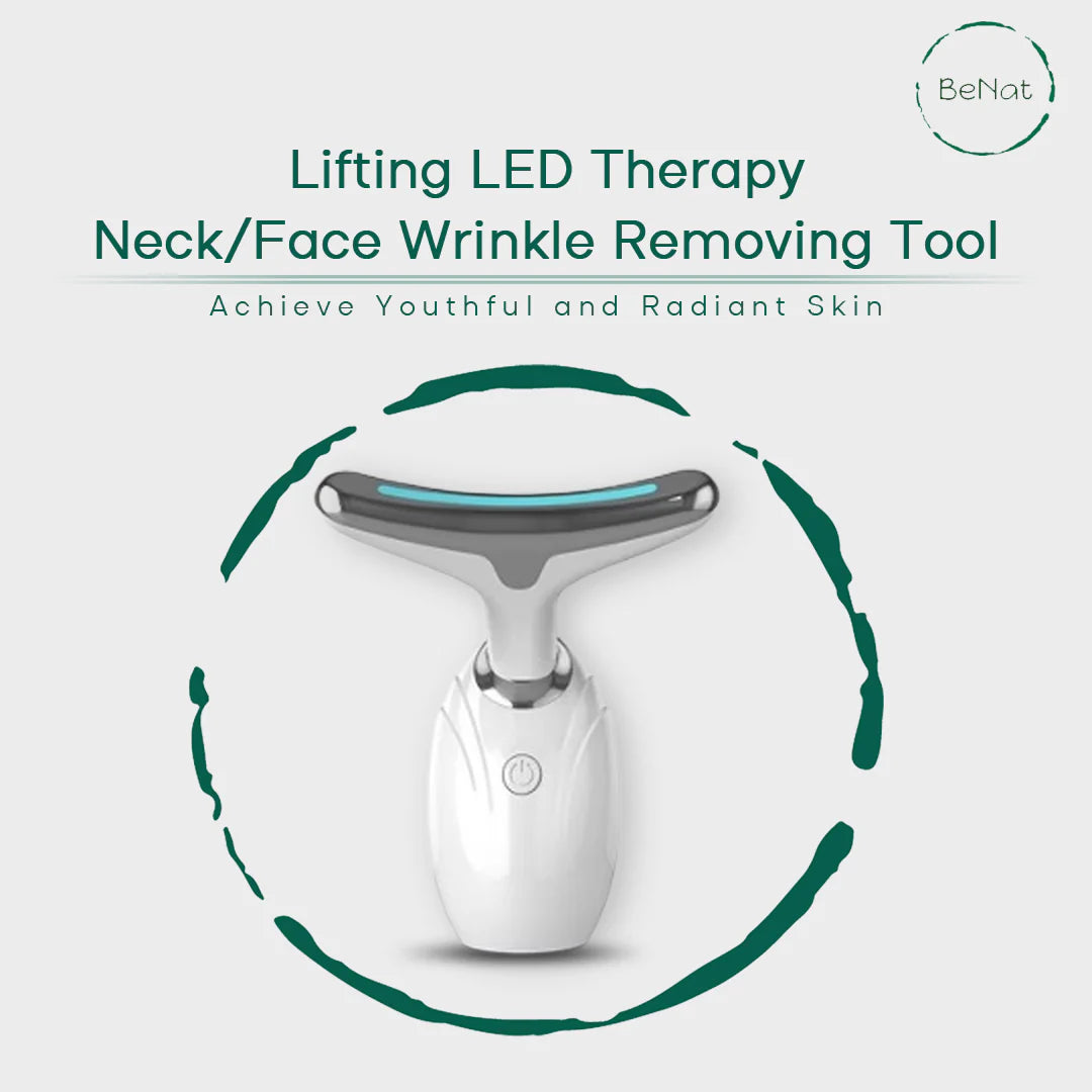 Neck and Face Lifting LED Therapy Device