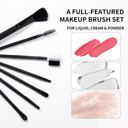 Comprehensive Makeup Set for Girls and Women - Complete Face Kit with Travel Essentials, Including Eyeshadow, Foundation, Blush, Eyeliner, Lip Gloss, and Brushes in a Convenient Sponge Bag