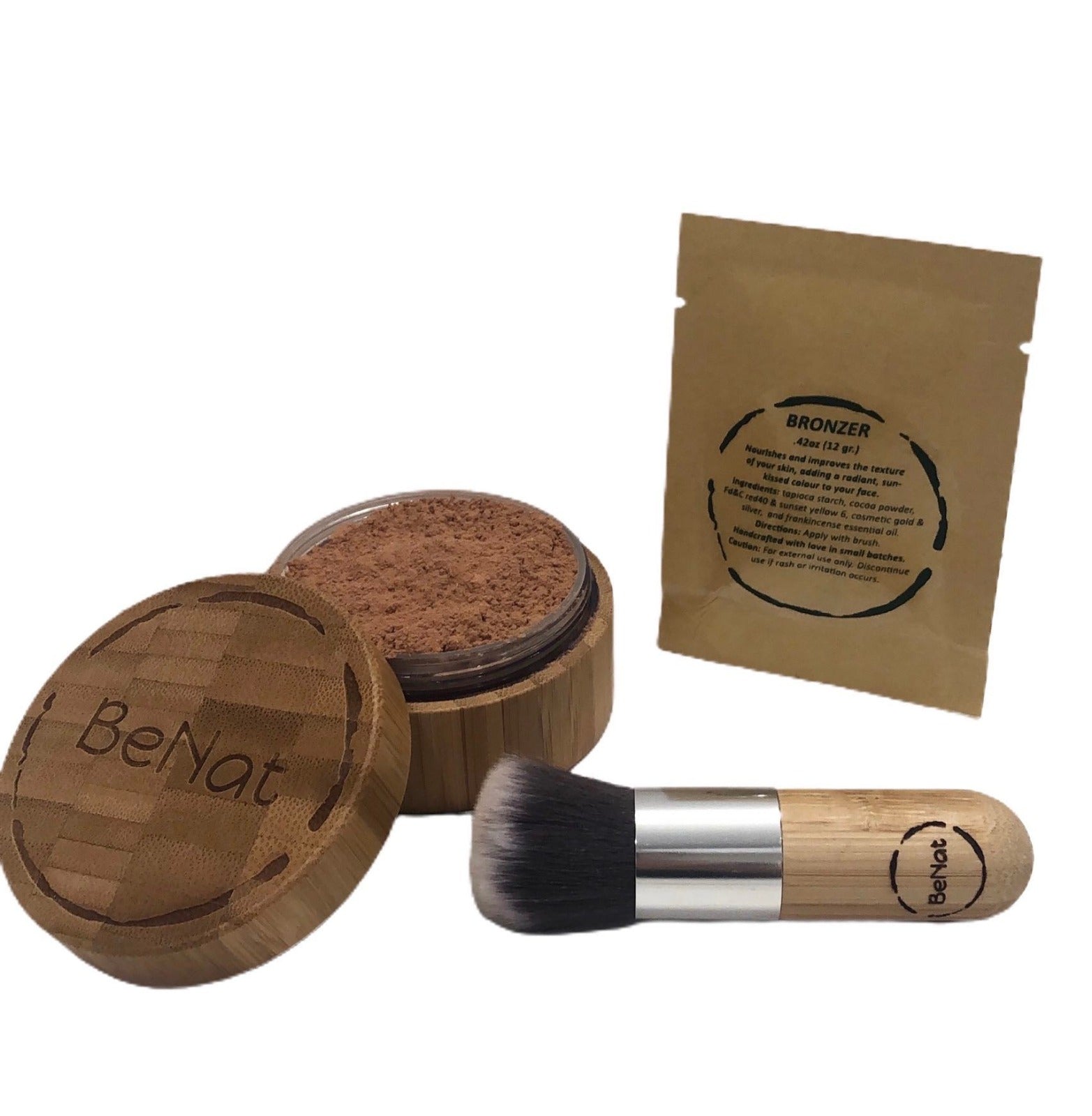 Bronzer Loose Powder Natural Cosmetic Set