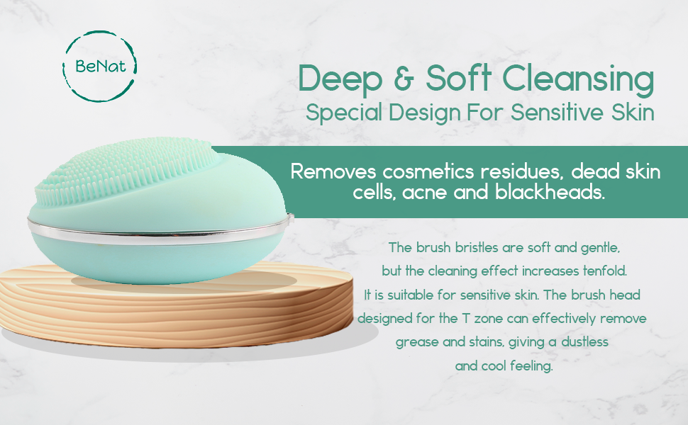 Advanced Electric Facial Cleansing Brush