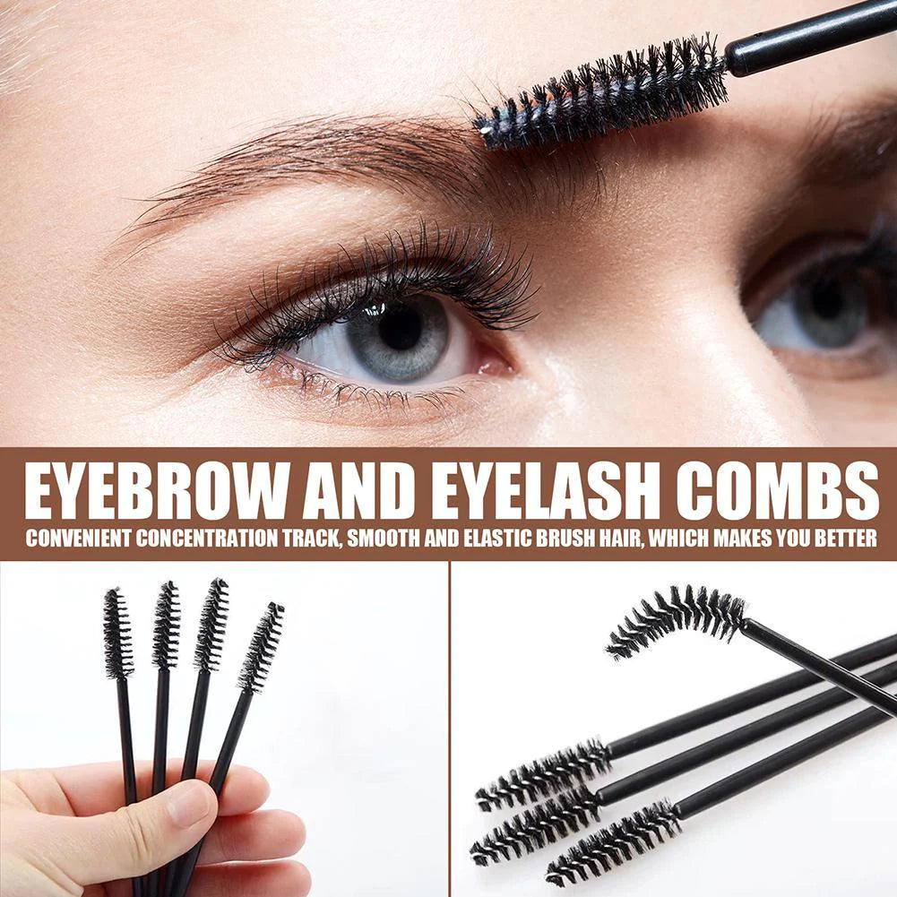 New Brow Stamp Kit Reusable Head Eyebrow Powder Stencil Kit Makeup Shadow Stick One Step Eyebrow Shaping Long Lasting Stamp Kit