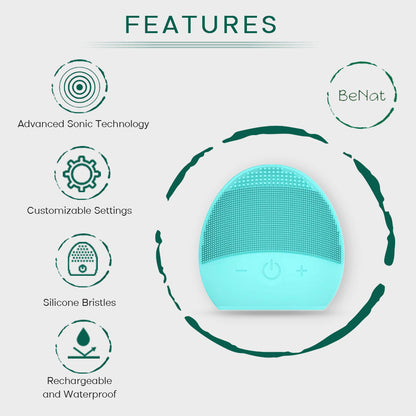 Advanced Rechargeable Facial Cleansing Brush