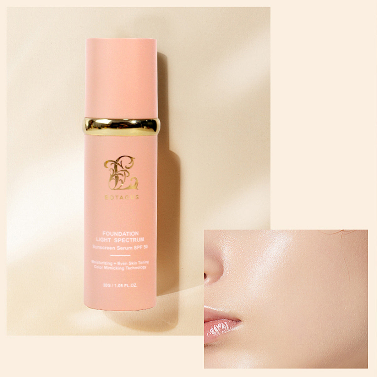 SPF 50 Foundation 4 In 1-Light Spectrum Concealer