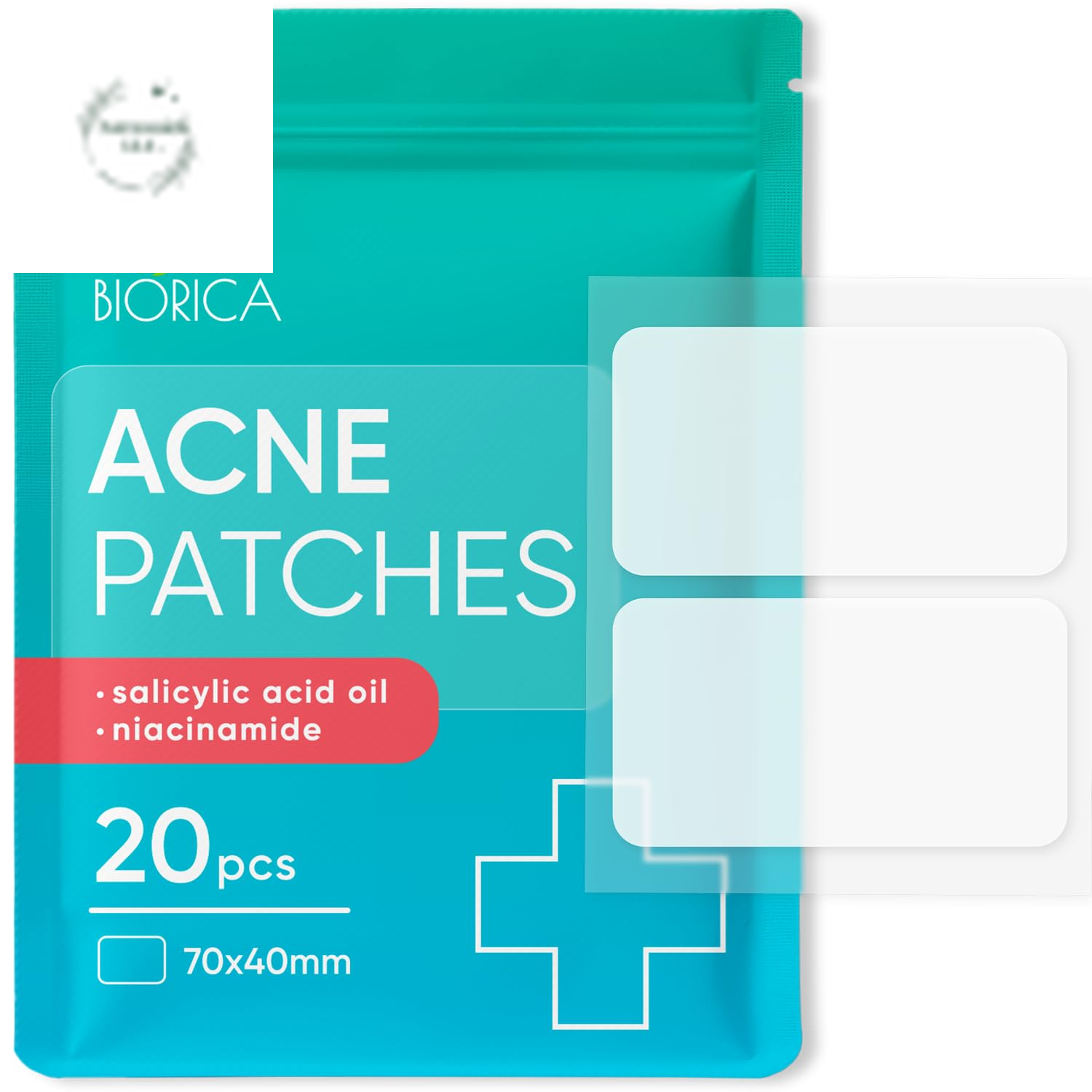 Tea Tree Oil Hydrocolloid Acne Patches - 216 Count Blemish Treatment Stickers